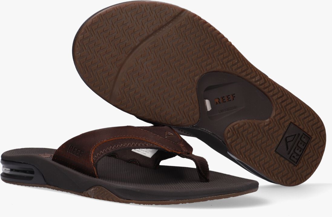 REEF bruine reef teenslippers fanning
