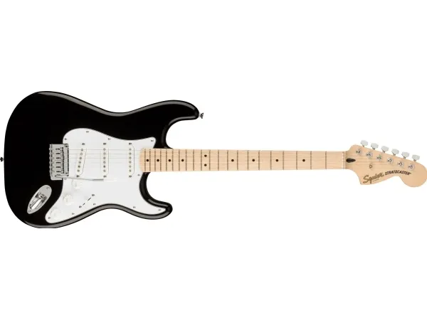 Squier Affinity Stratocaster Electric Guitar, Black