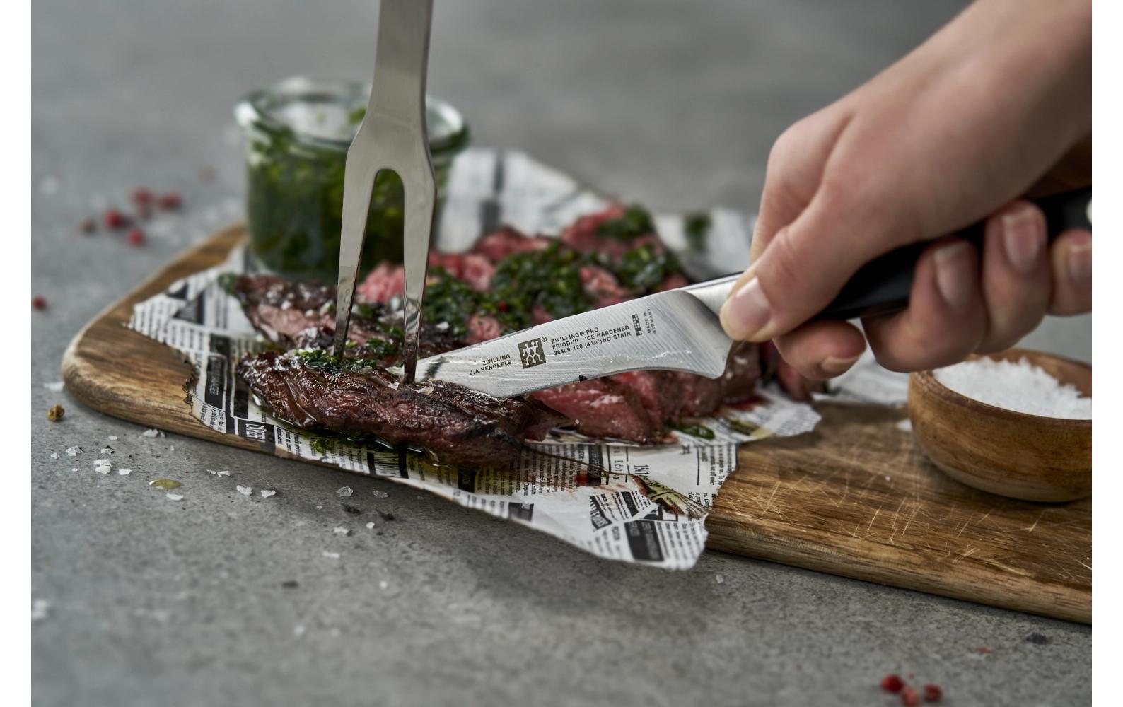 Steakmesser Pro 4er Set<br>Premium-Messer aus Edelstahl