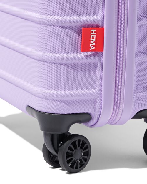 valise ABS 35x20x55 lilas