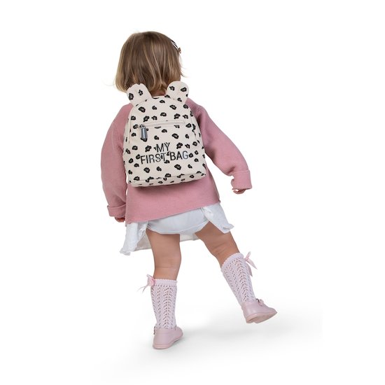 Sac à dos My First Bag   Léopard        de               Childhome