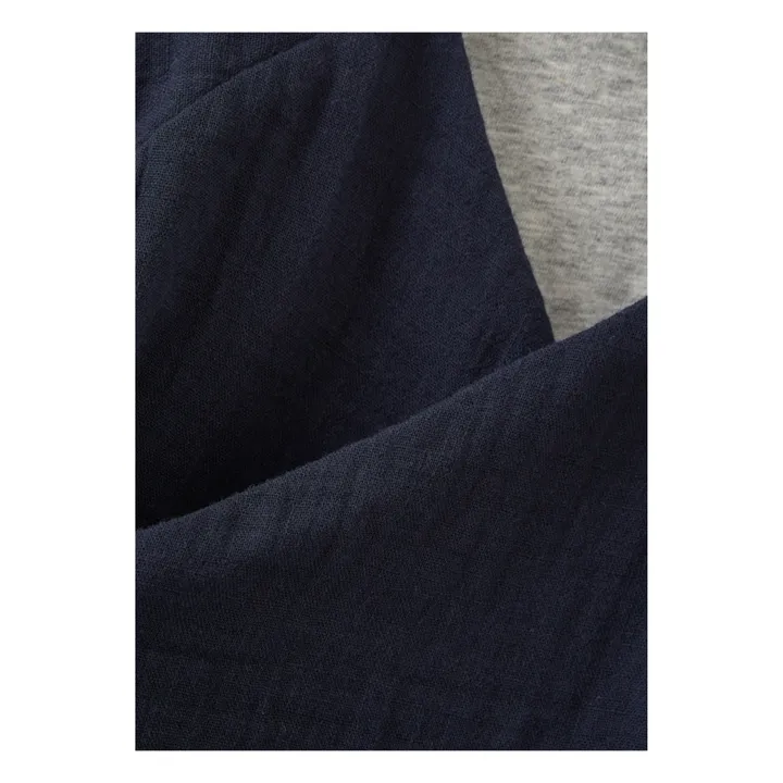 Caramel Barboteuse Cache-Cœur Zuccini | Bleu marine