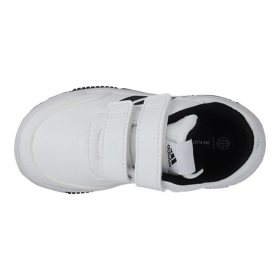 adidas Chaussures Tensaur Velcro - Blanc/Noir Enfant