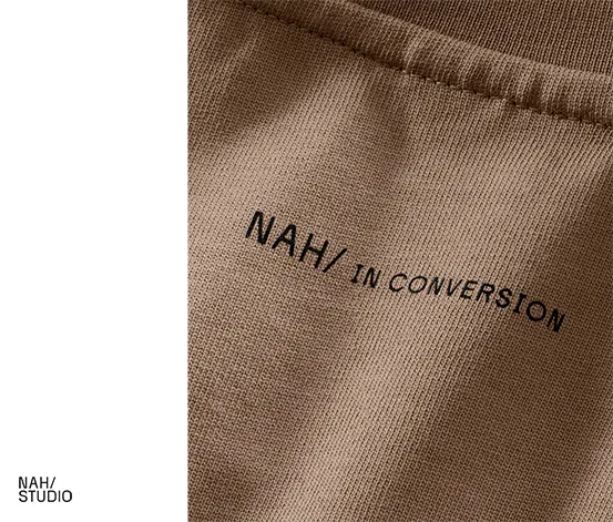 NAH/STUDIO Heavy Weight Shirt | nachhaltige Baumwolle, hazelnut
