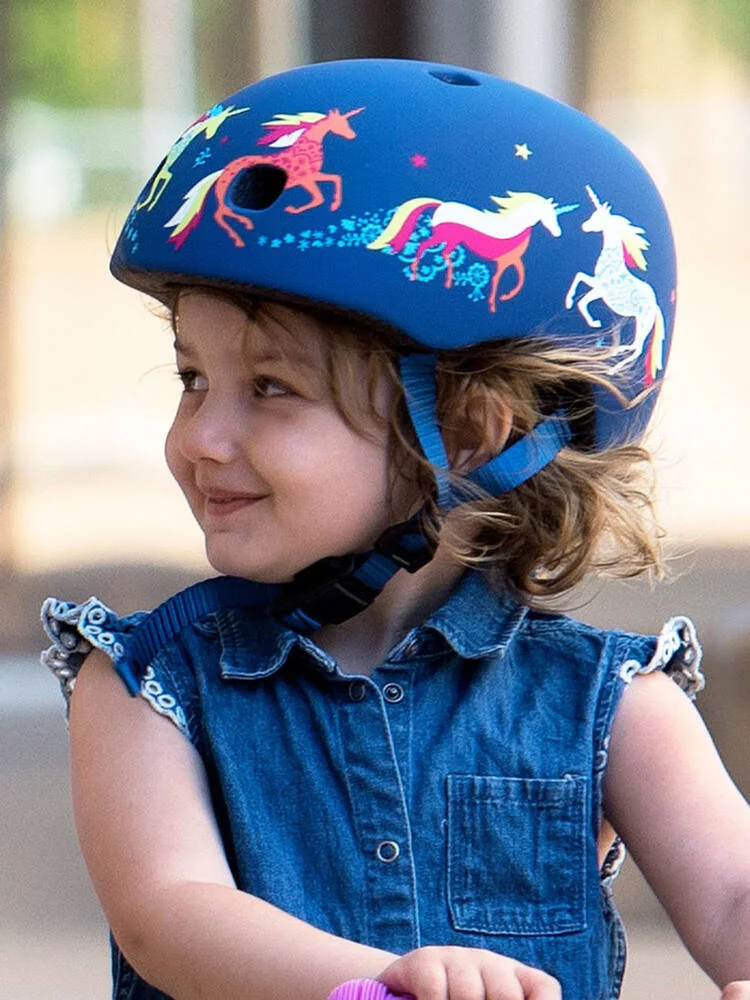 CASQUE LICORNE - BOUCLE MAGNETIQUE - LUMIERE LED INTEGREE - TAILLE S
