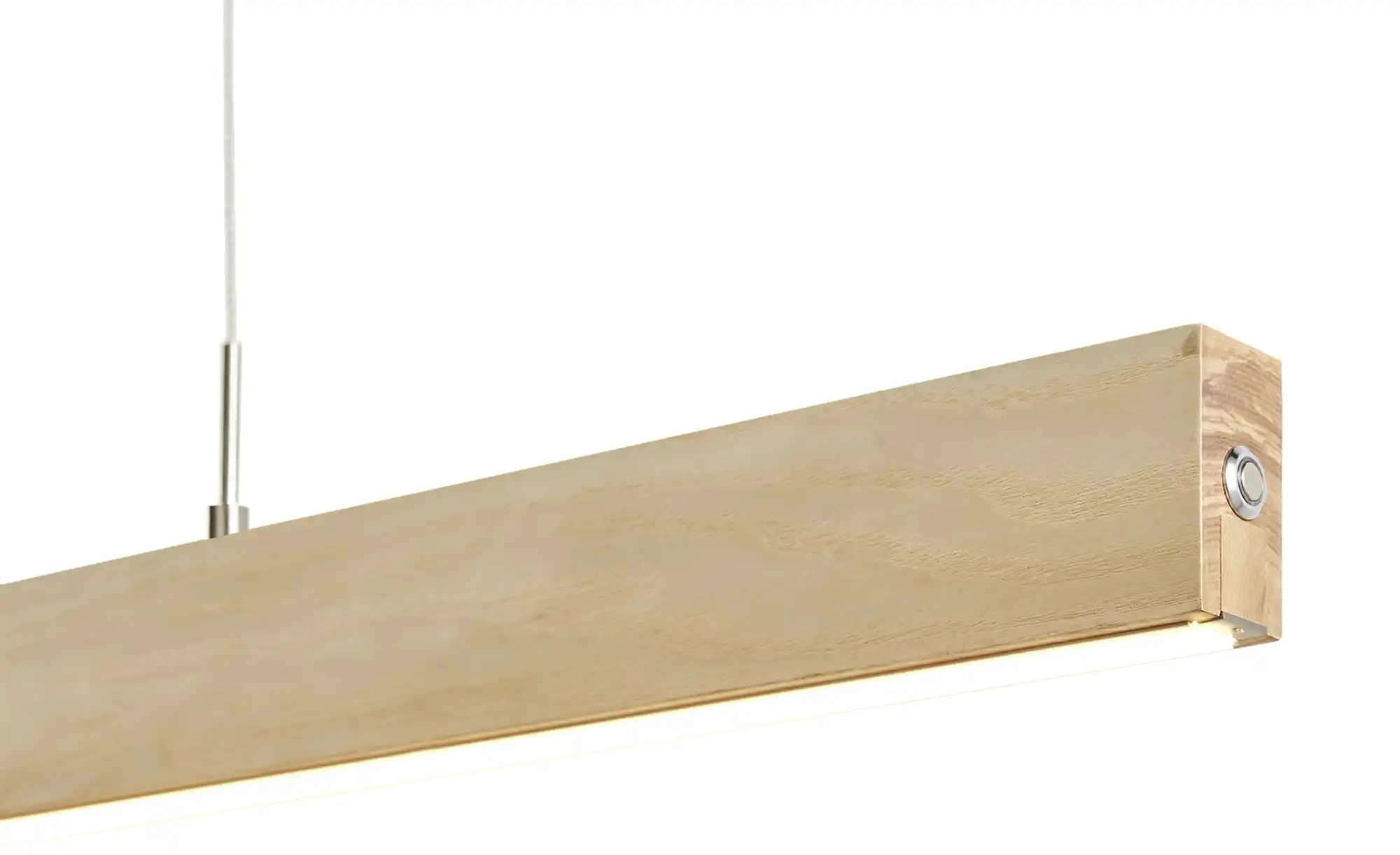 KHG LED-Holz-Pendelleuchte, 1-flammig mit Dimmer