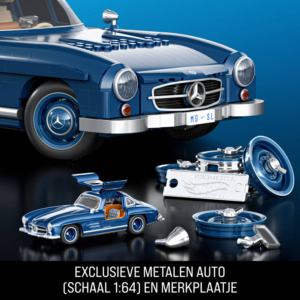 Brick Shop Hot Wheels Mercedes-Benz 300 SL
