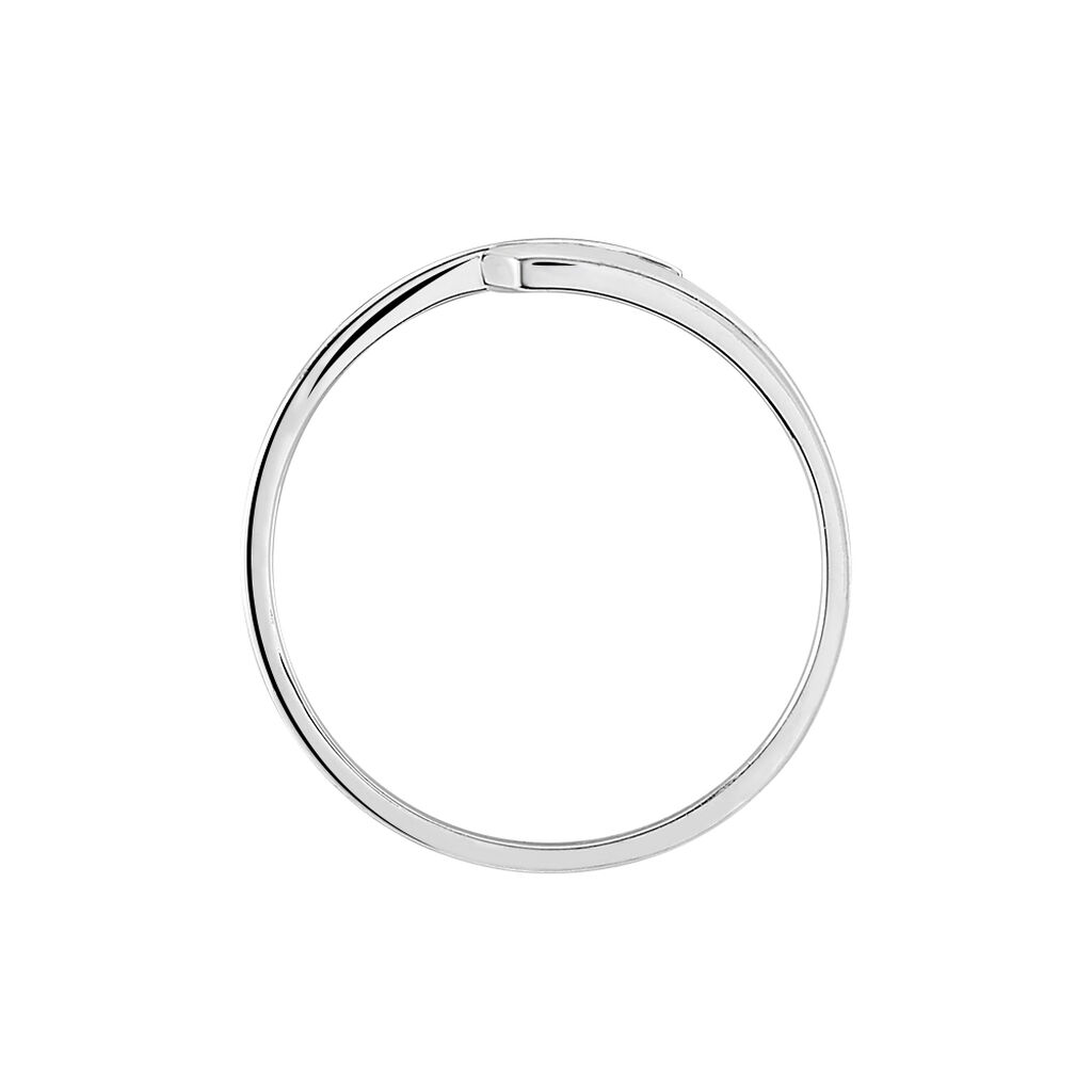 Bague Trilogie Or Blanc Diamant