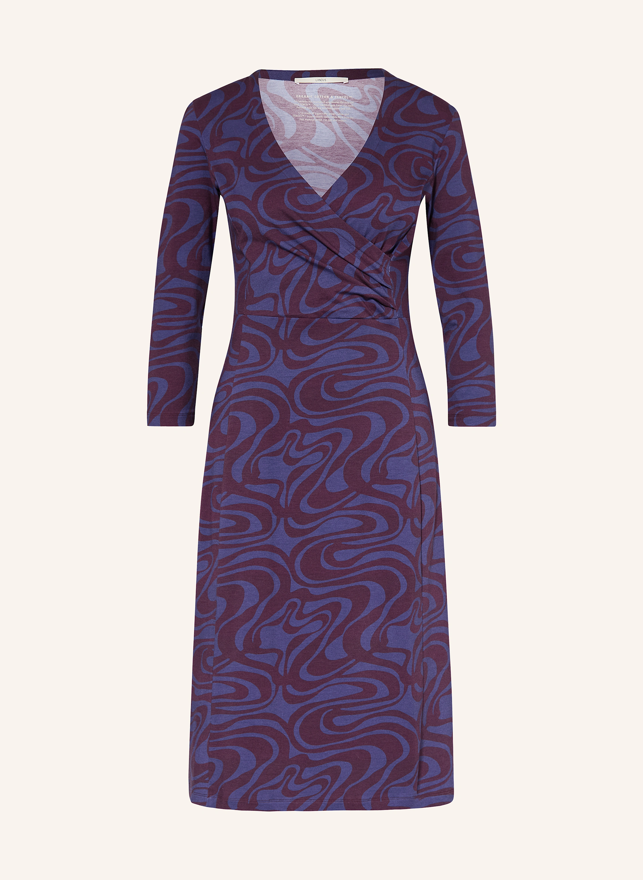 LANIUS Jerseykleid mit 3/4-Arm