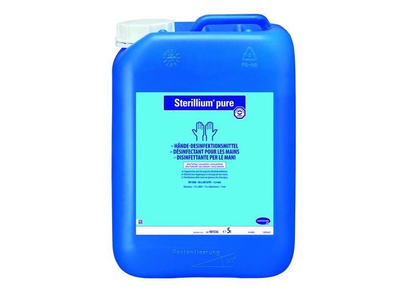 Sterillium Desinfektionsmittel Pure Hände 5 l Gut verträgliches Händedesinfektionsmittel