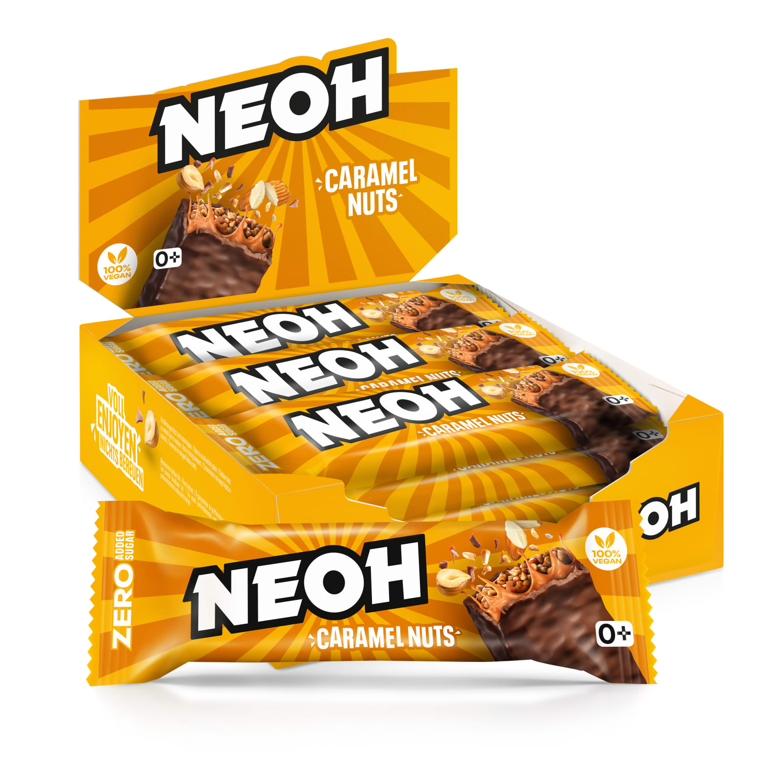 Zero Bar - 12x28g - Caramel Nuts