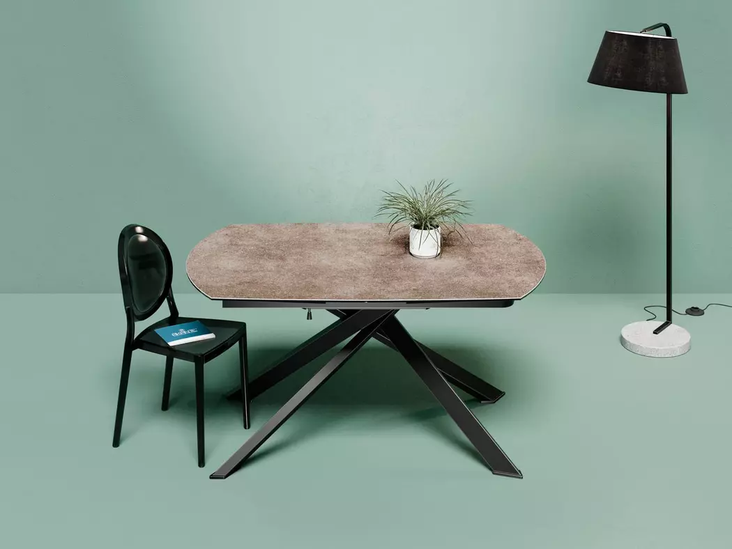 Esstisch mit Auszug Grande Kheops 160/240x100 cm