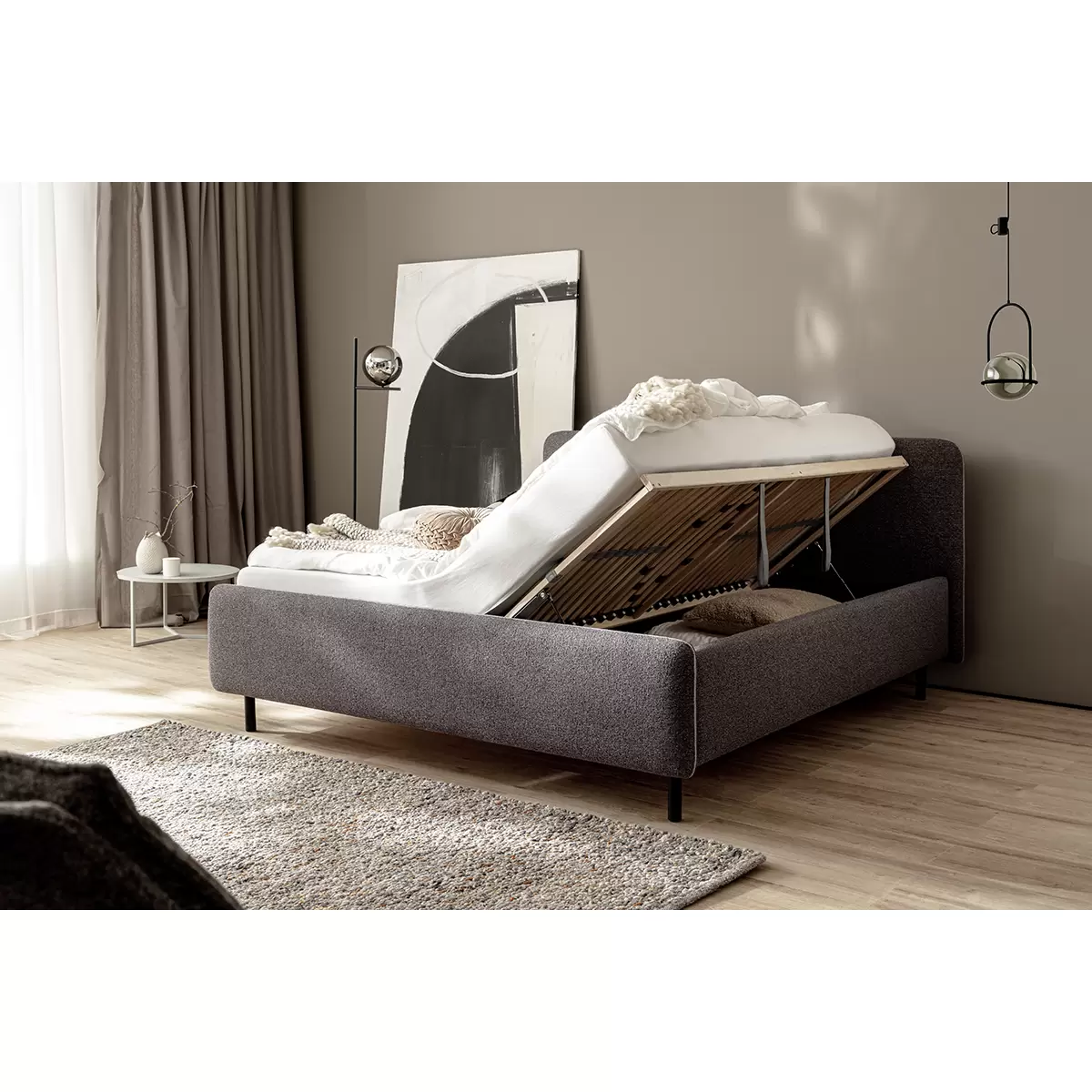 Polsterbett Primo 160x200 Anthrazit