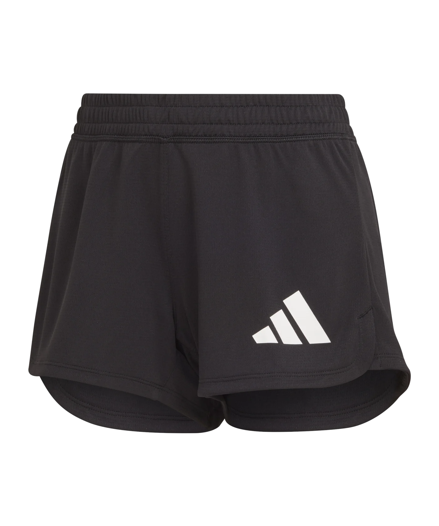 adidas Pacer 3-Bar Knit Shorts Black