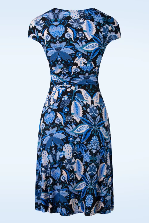 Vintage Chic for Topvintage Suki knotted paisley swing jurk in multi