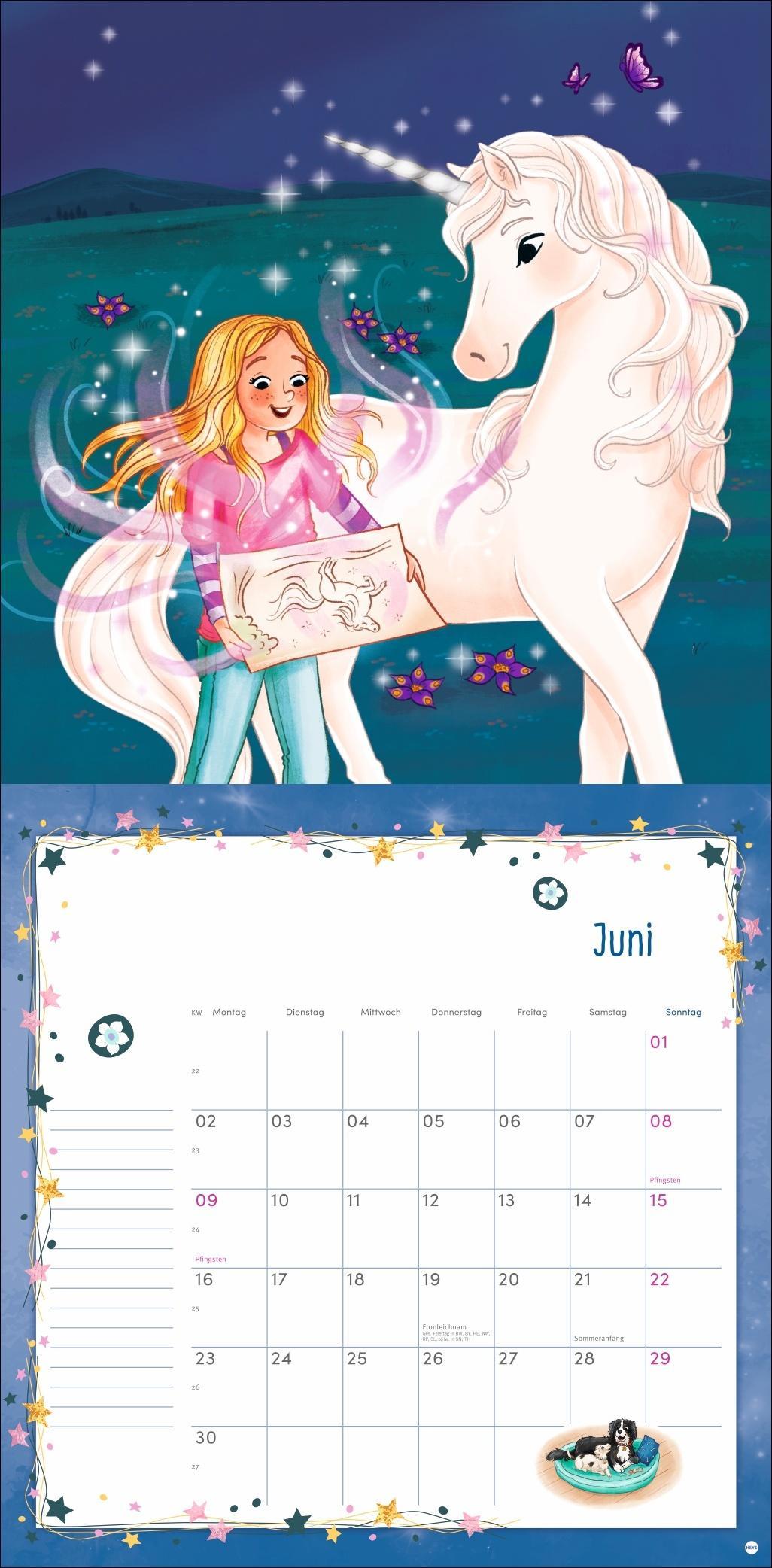 Sternenschweif Broschurkalender 2025