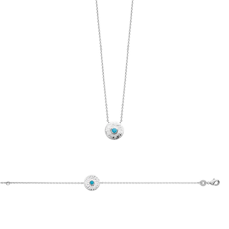 Collier Femme - Argent 925 - Longueur : 45 cm