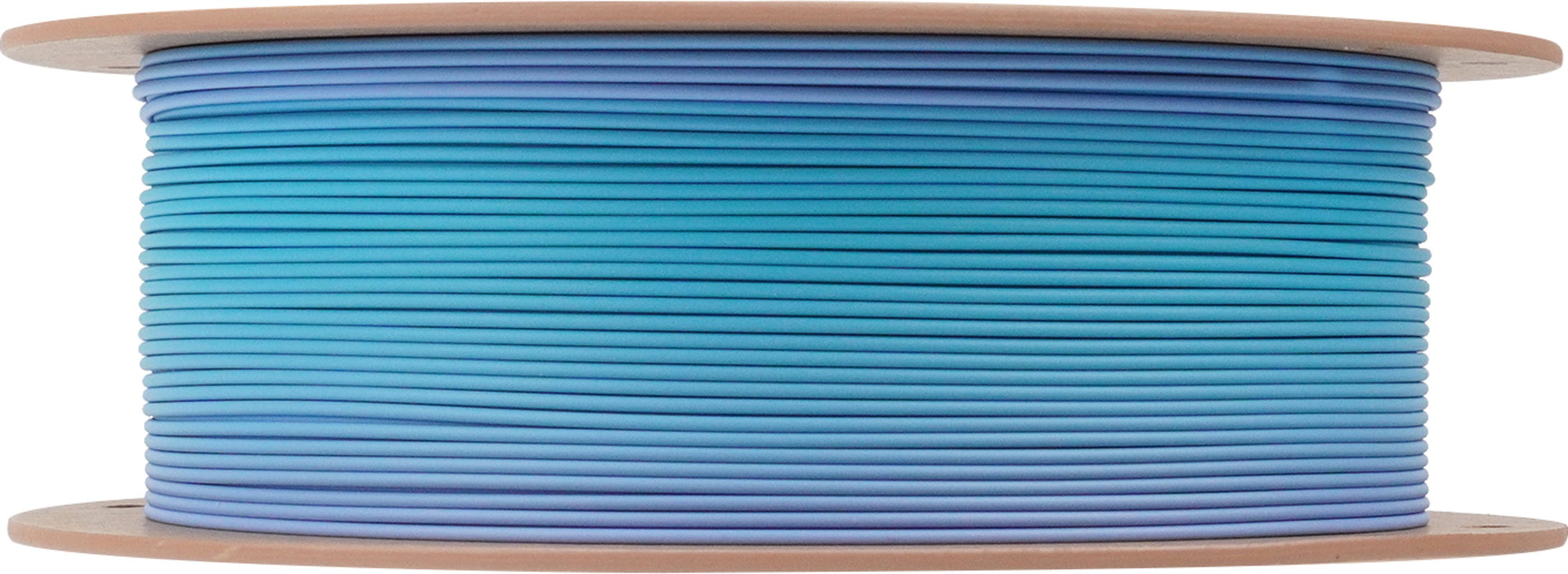 eSUN  PLA-Matte Rainbow Ocean, 1,75 mm / 1000 g    Mehrfarbiges Filament für Modelle mit matter Oberfläche in Ocean