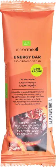 Energy bar cacao sinaasappel