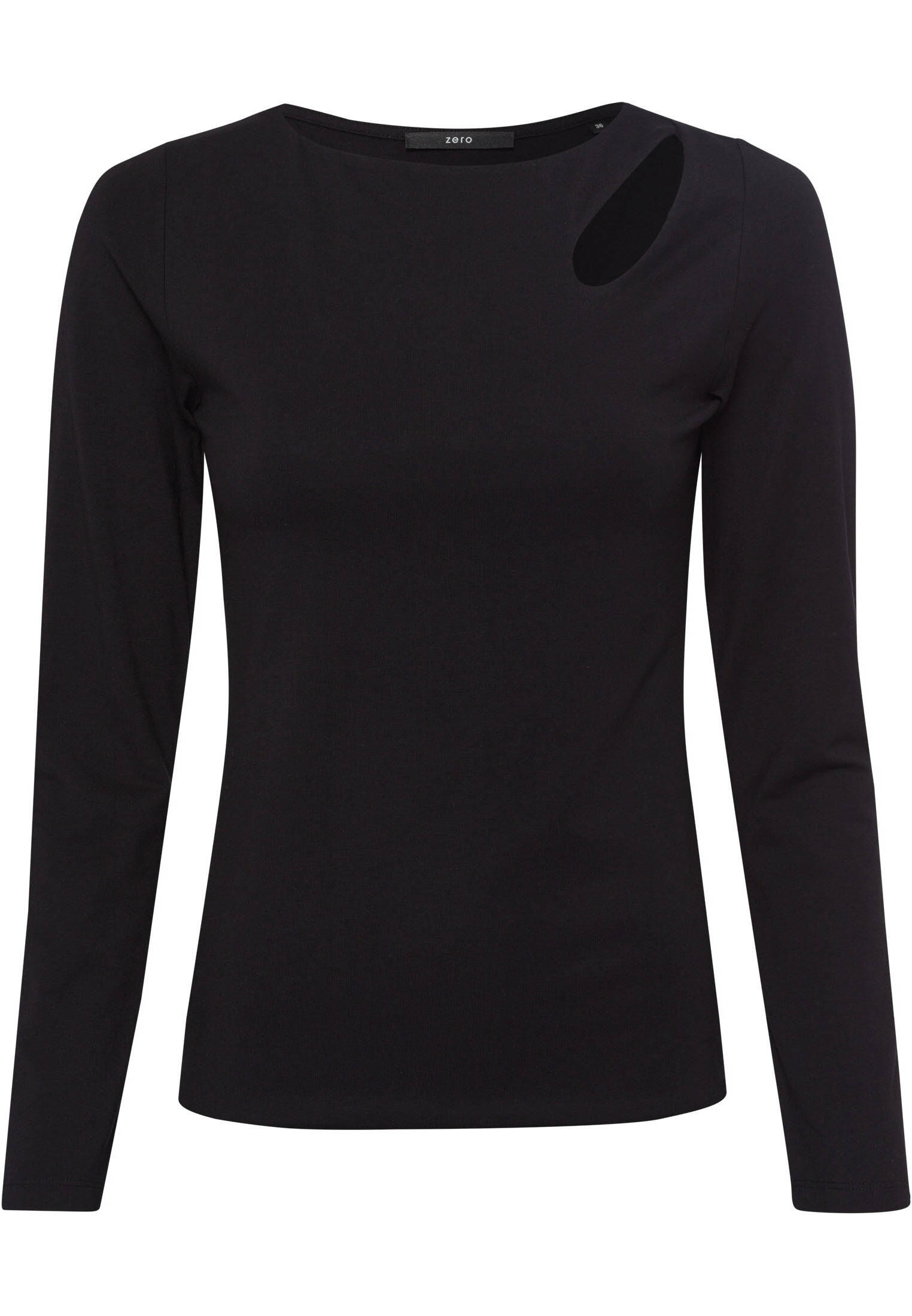 zero| Damen Shirt mit Cut-Outs