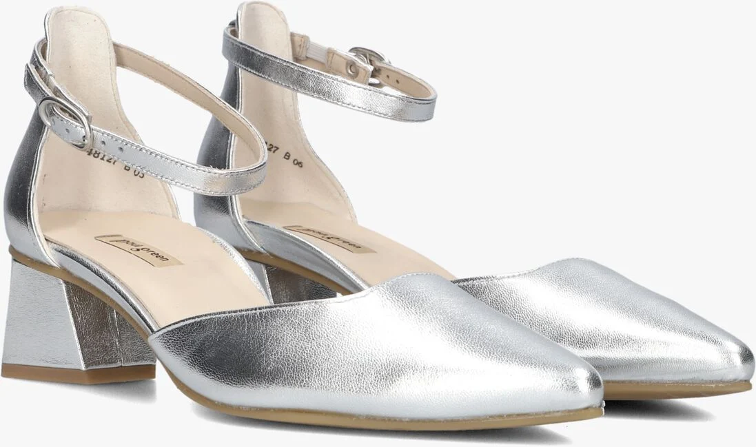 PAUL GREEN zilveren paul green sandalen 3820