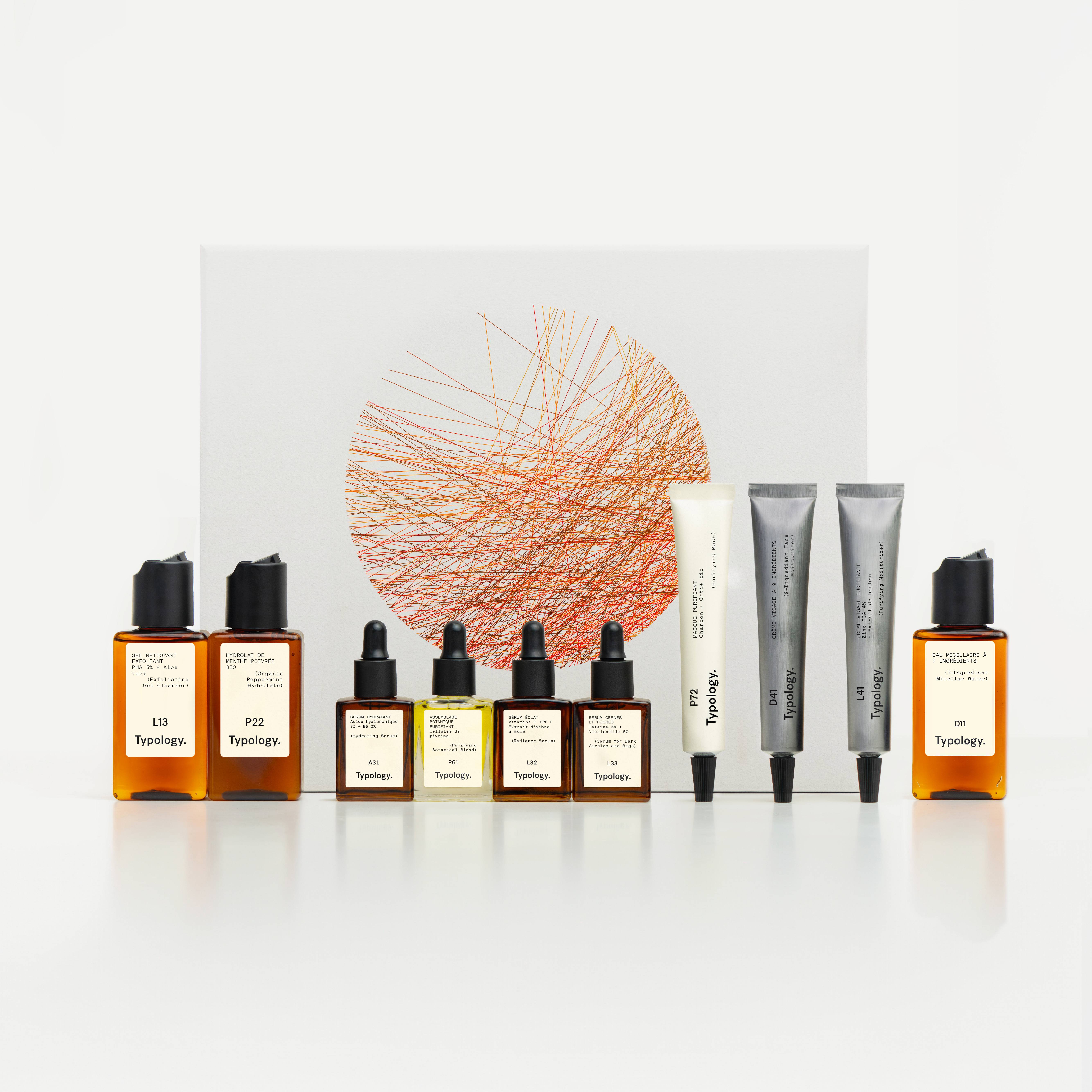 Coffret Découverte<br>Soin Visage 10 tailles d'essai