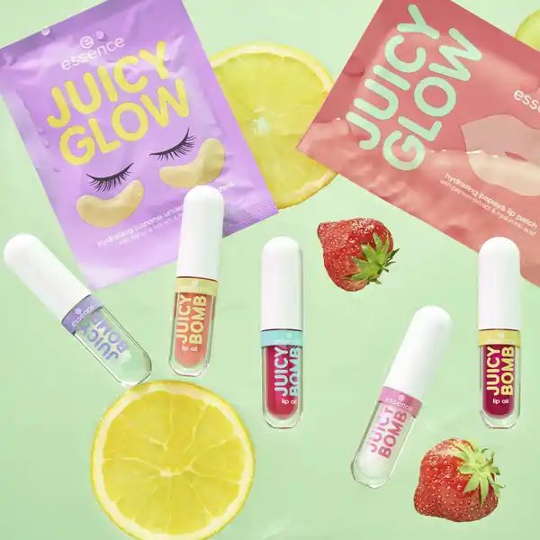 JUICY GLOW hydrating lip patch 01 Papaya Plump