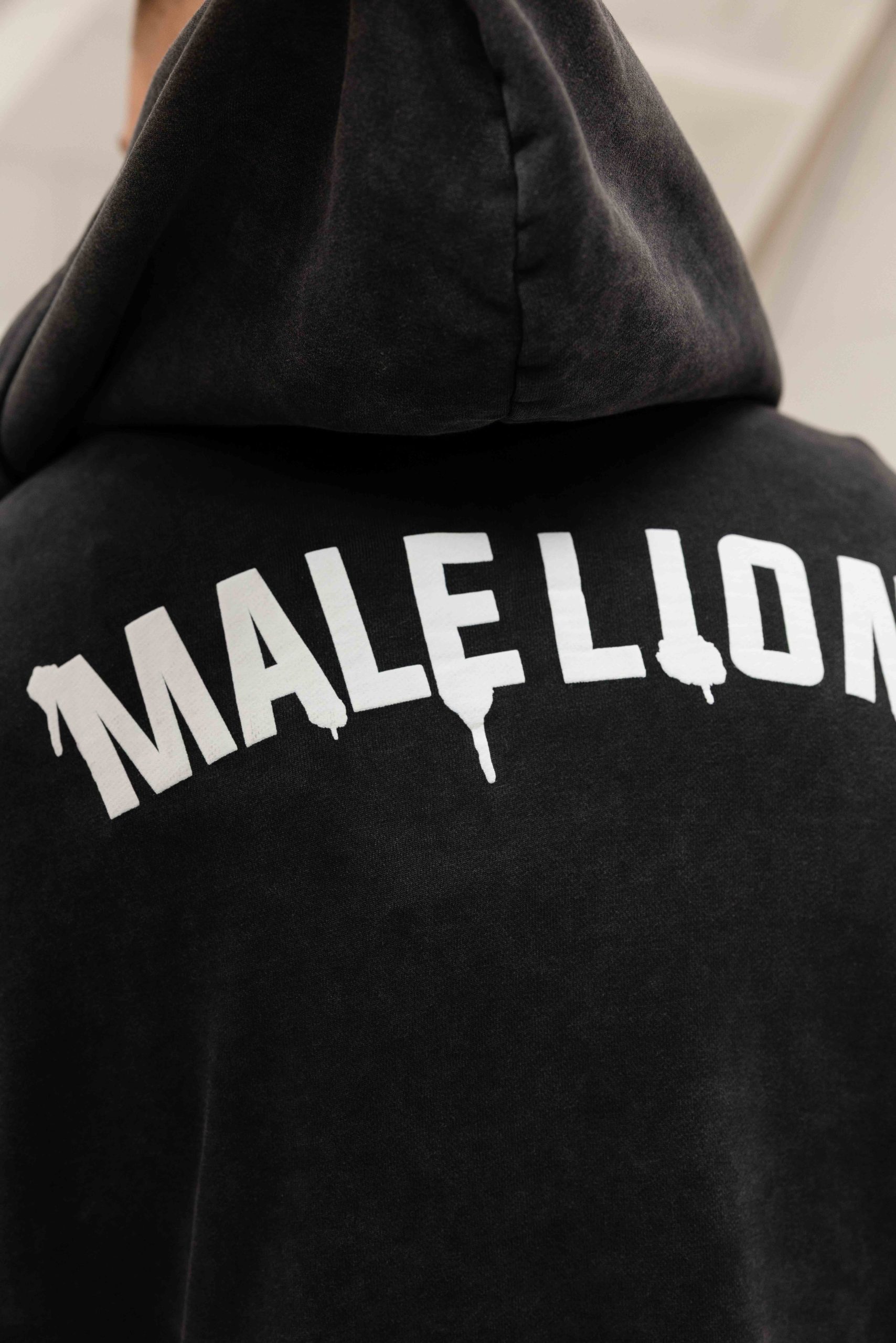 Malelions Graffiti Vest Heren Donkergrijs