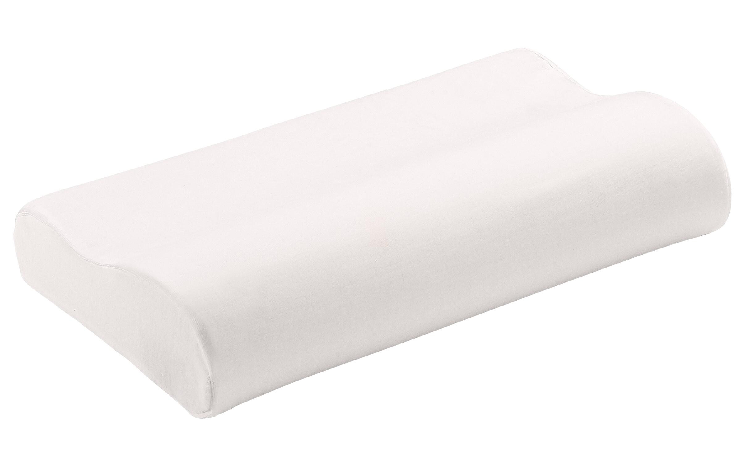 Nackenkissen mit Baumwollbezug 50 x 9 cm<br>Ergonomisches Nackenkissen von elsa