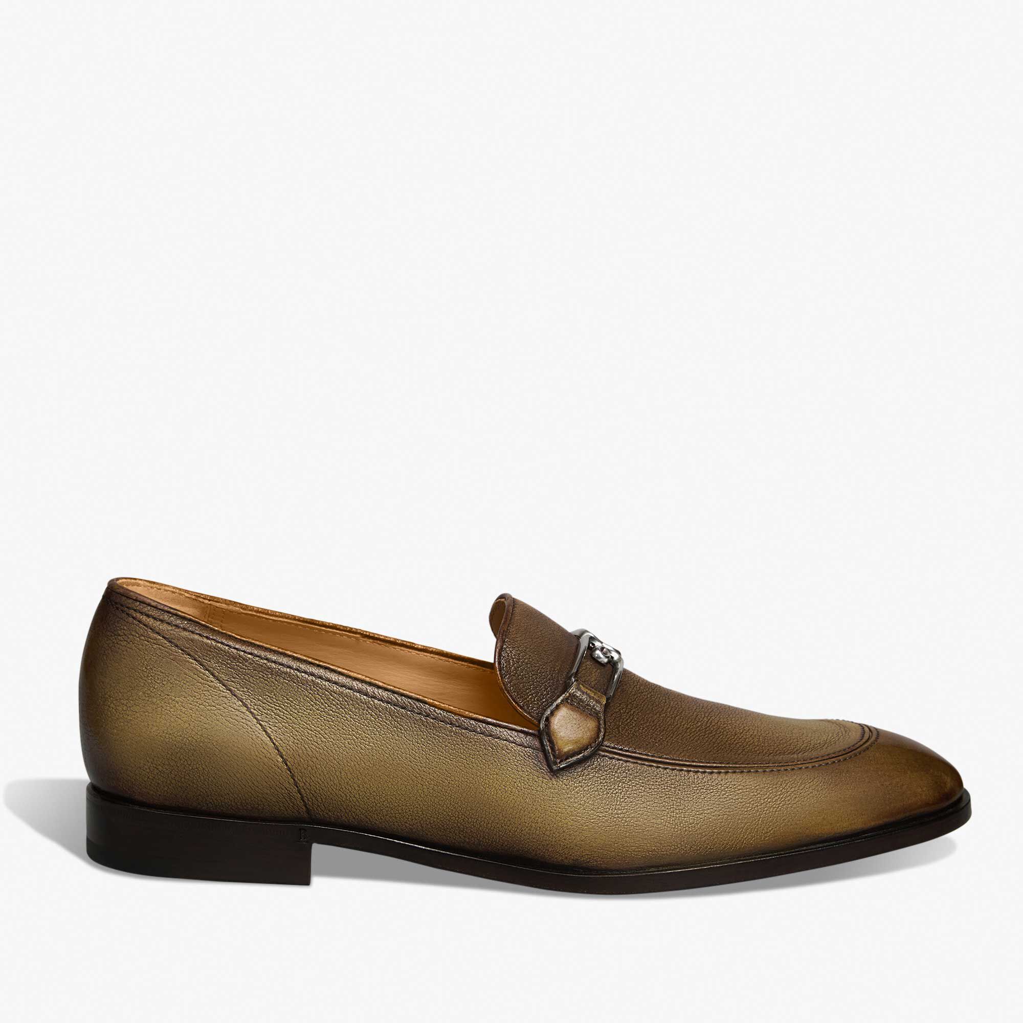 Mocassin B Volute En Cuir