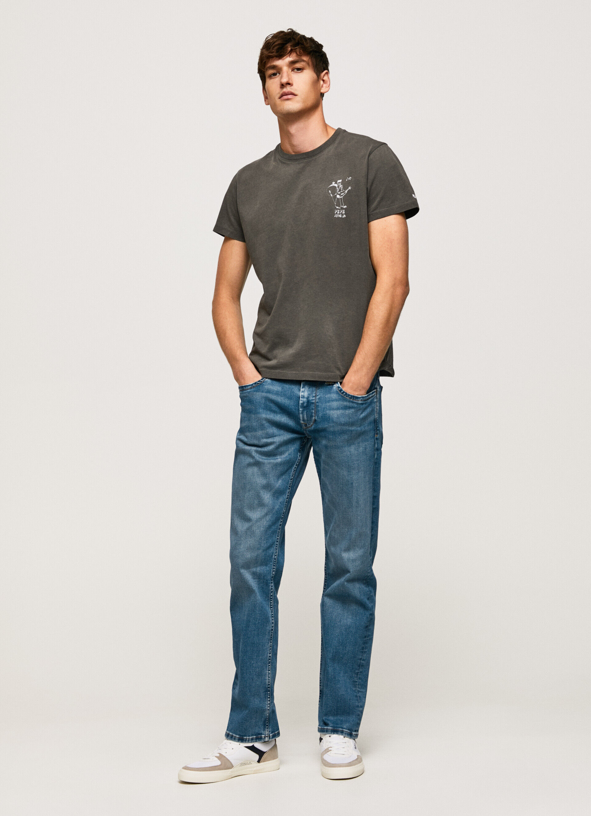 JEAN KINGSTON RELAXED SHOOT MÉDIO - jeans