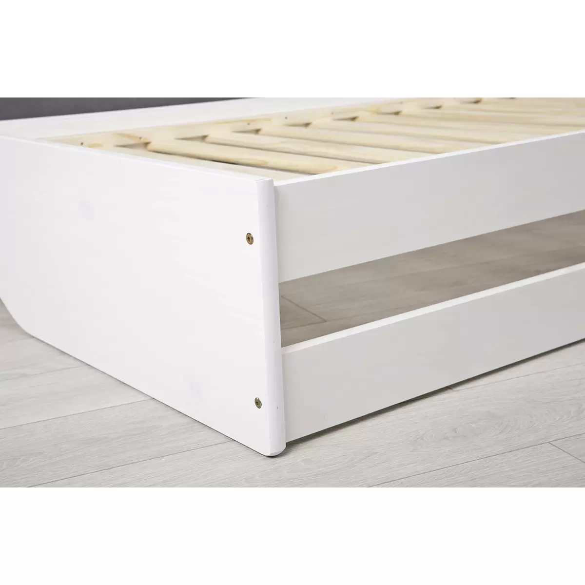 Funktionsbett Lotar 90x200 weiss
