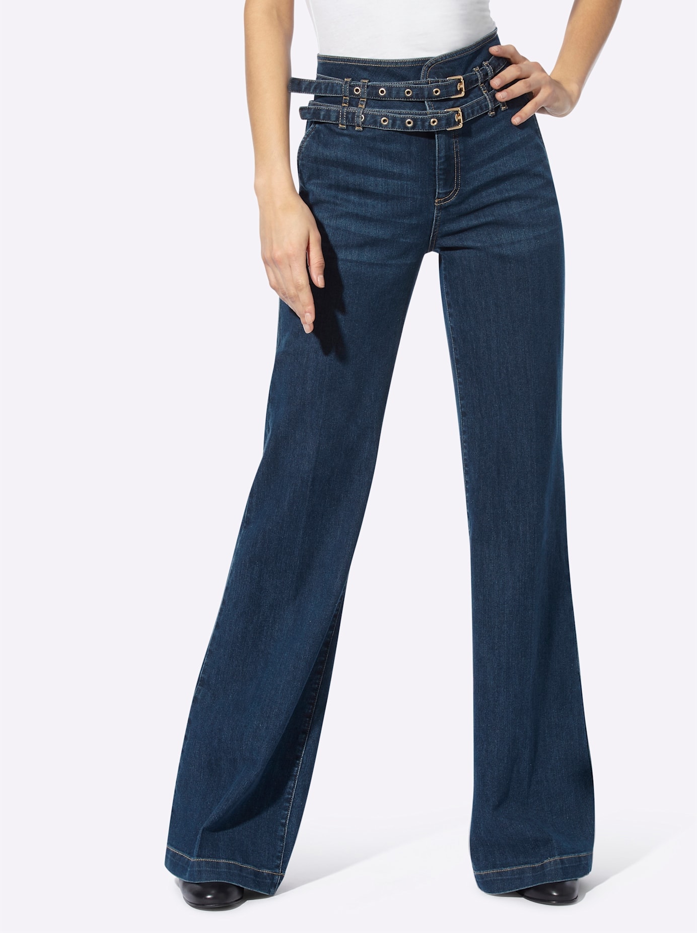 heine Bootcut-Jeans 1 Stk. tlg.