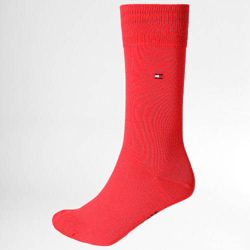 Lot De 2 Paires De Chaussettes 371111 Rouge Bleu Marine