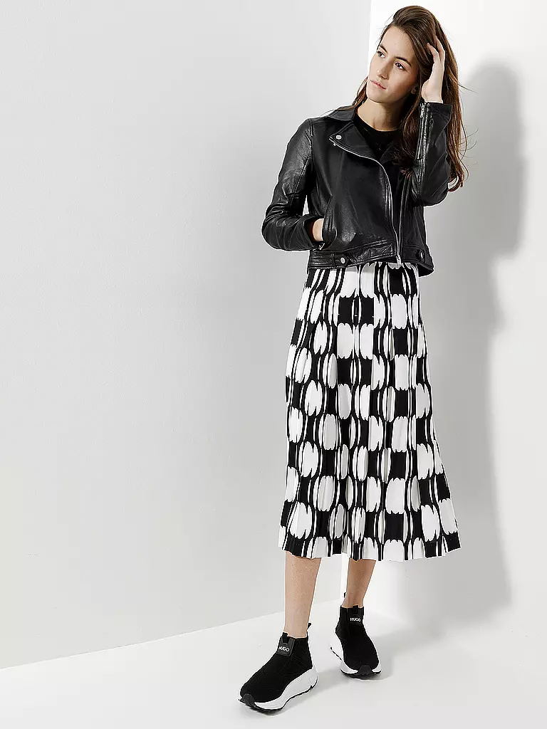 SELECTED FEMME Lederjacke  schwarz