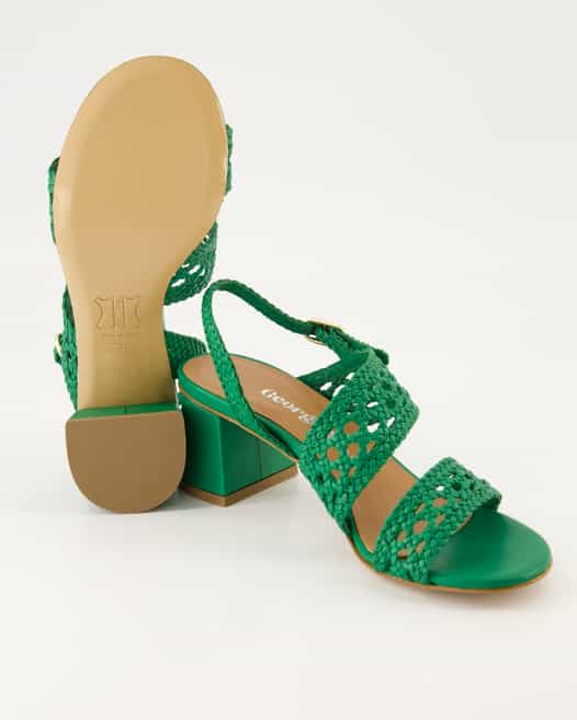 George Watts L9102 Sandalen in Grün