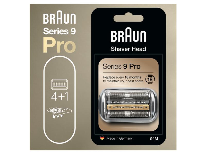 Braun Scherkopf Series 9 Pro 94M Ersatzscherteil für Braun Series 9 Pro Rasierapparate