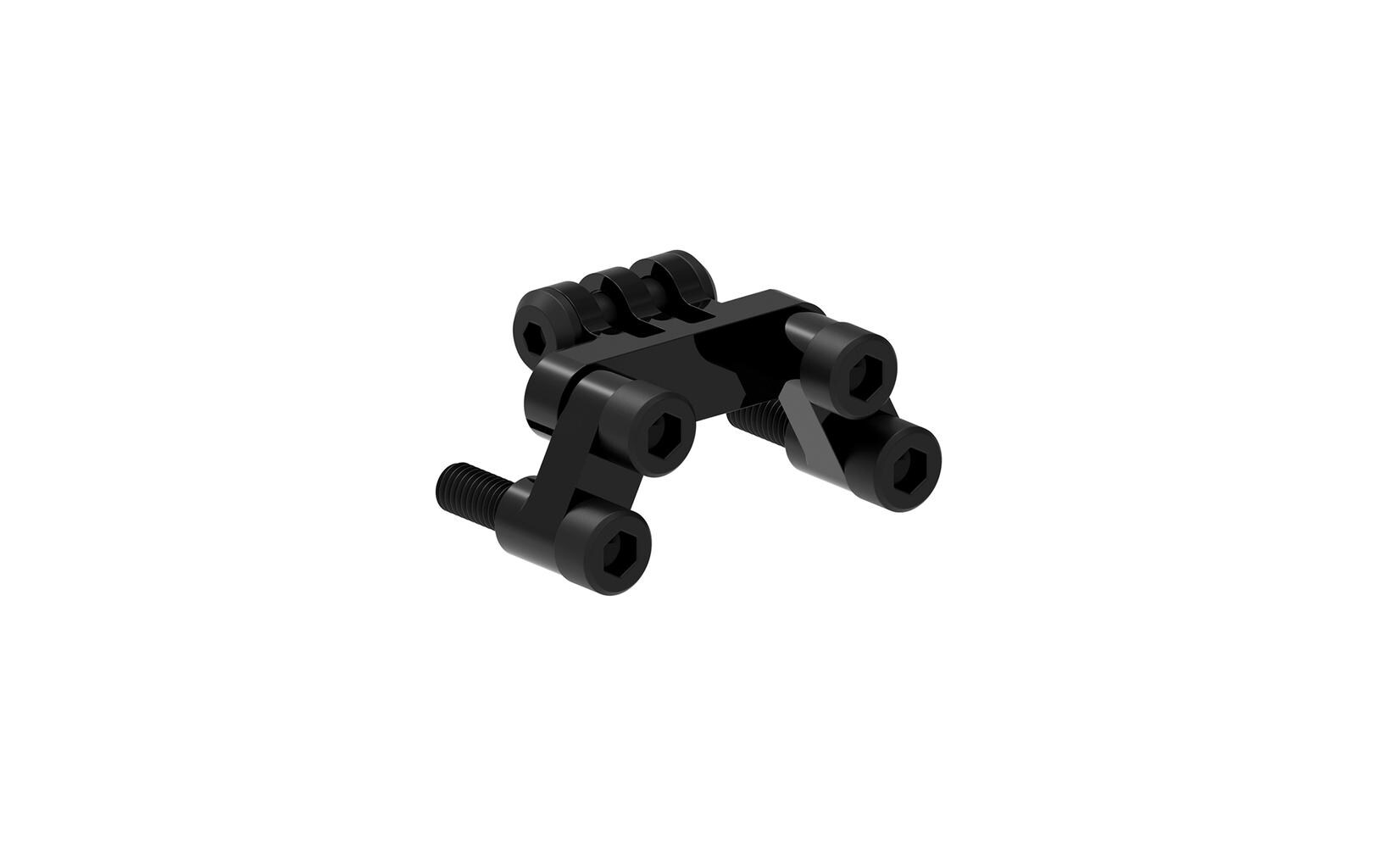 Halterung Flexi Stem Mount SchwarzFlexi CNC Vorbauhalterung