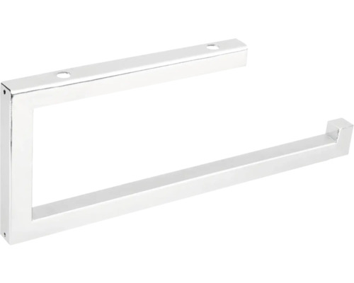 Handdoekhouder 35 x 14 cm chroom voor wastafelblad