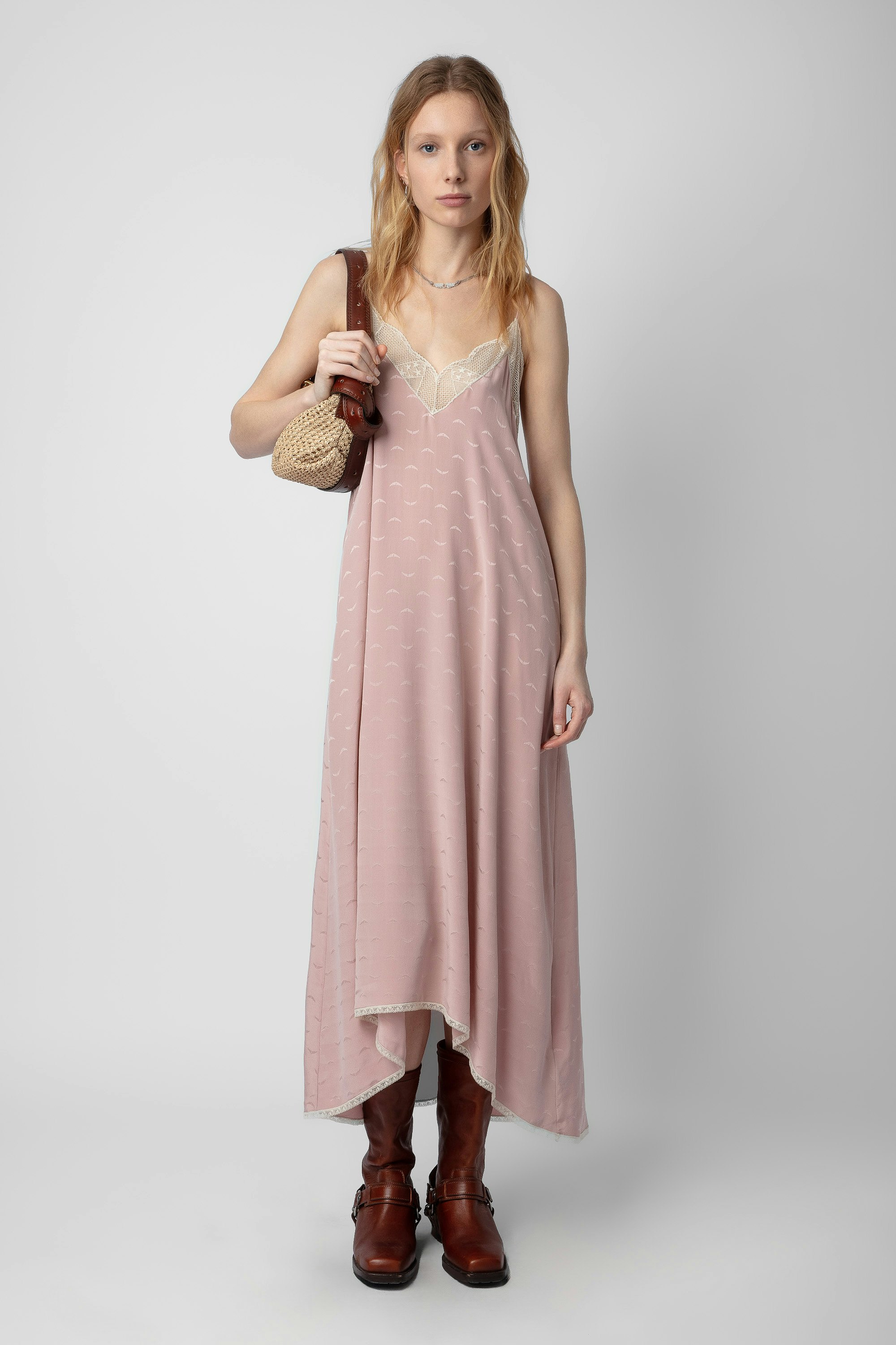 Robe Risty Soie Jacquard