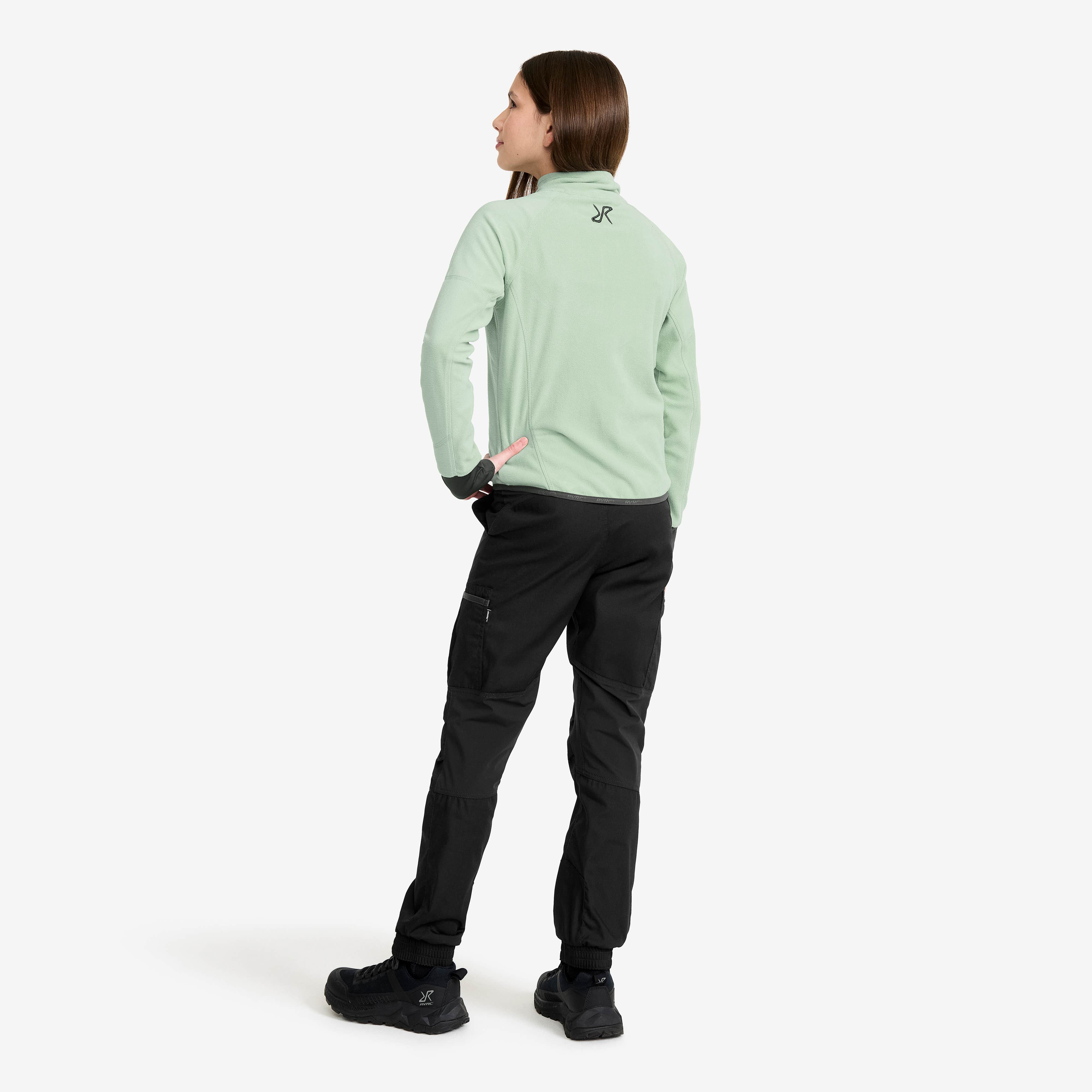 Trekker Fleece Teens Gray Mist