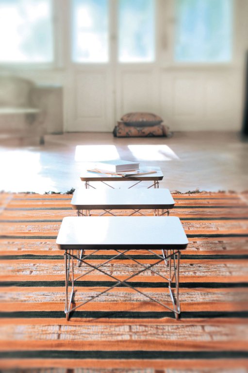 Vitra LTR salontafel 39x34 Black bladgoud