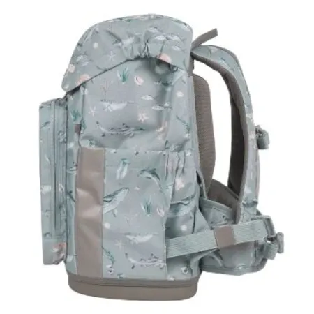 School-Mood Rebel Air Aqua Nordic Collection Schulrucksack Set 8-teilig
