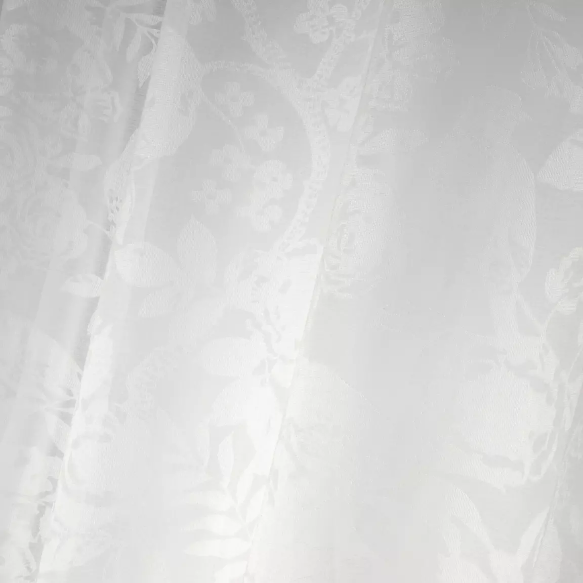 Voilage (140 x 260 cm) Kira Blanc