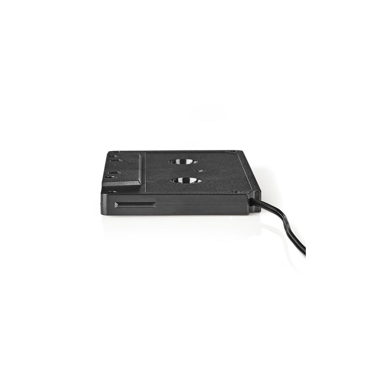Nedis Bilstereo Aux Cassette Adapter | 3.5 mm | Kabellengde: 1.00 m | Sort