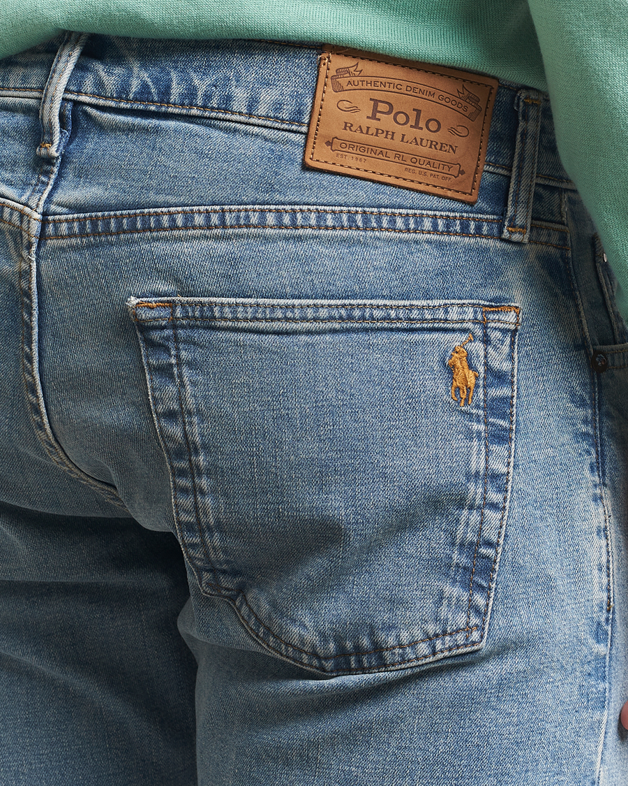 Polo Ralph Lauren Parkside Dixon Stretch Straight Jeans Light Blue