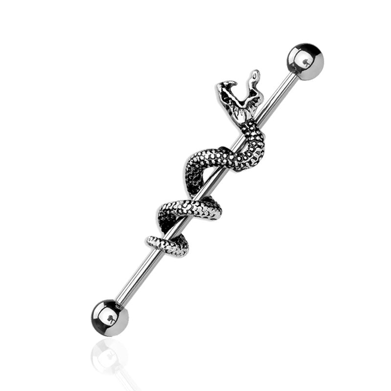 Piercing pour industriel avec serpent