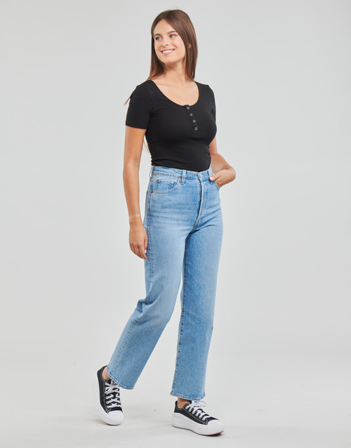 Pieces - PCKITTE SS TOP - Noir