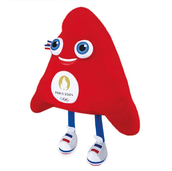 Mascotte Peluche Jeux Olympiques 2024 - 80 cm