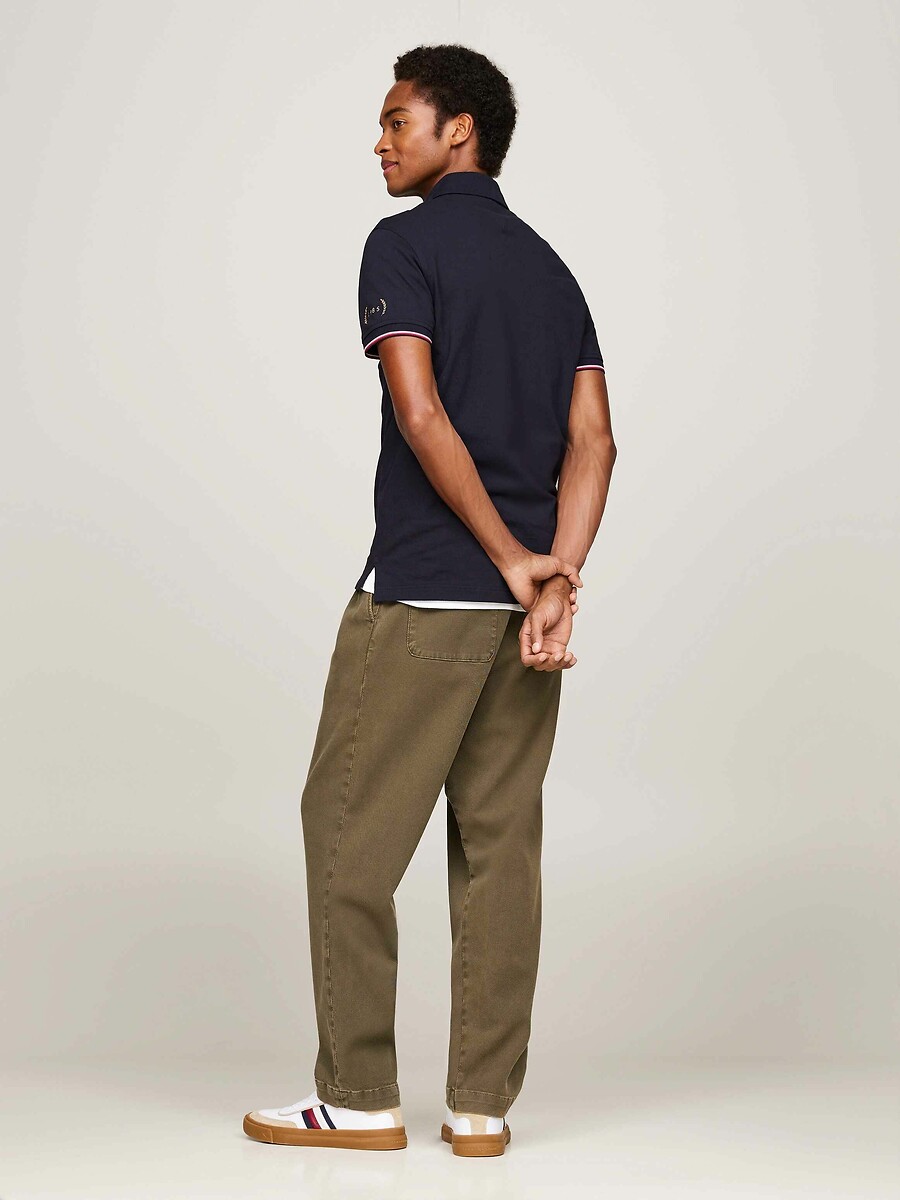 TOMMY HILFIGER<br>Polo slim 1985 Bandeira